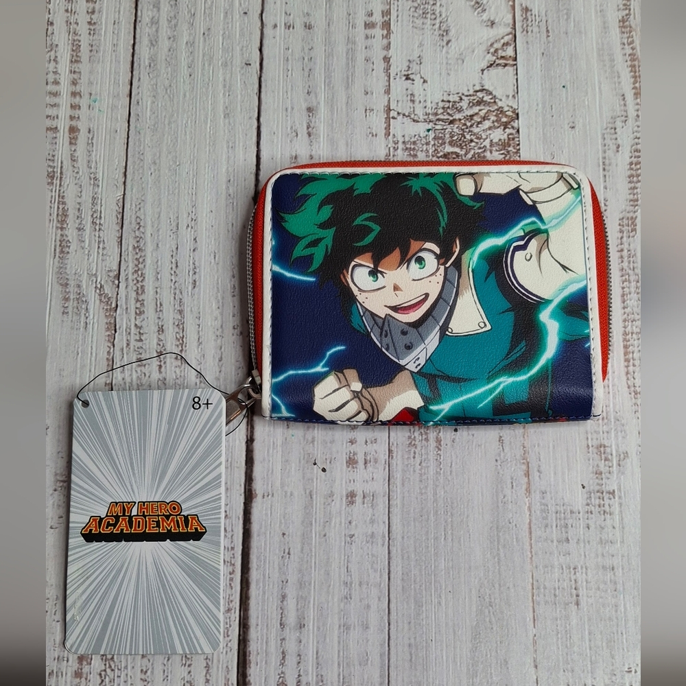 “My Hero Academia” Funko Zip Around Wallet - Anime “Deku” New With Tags